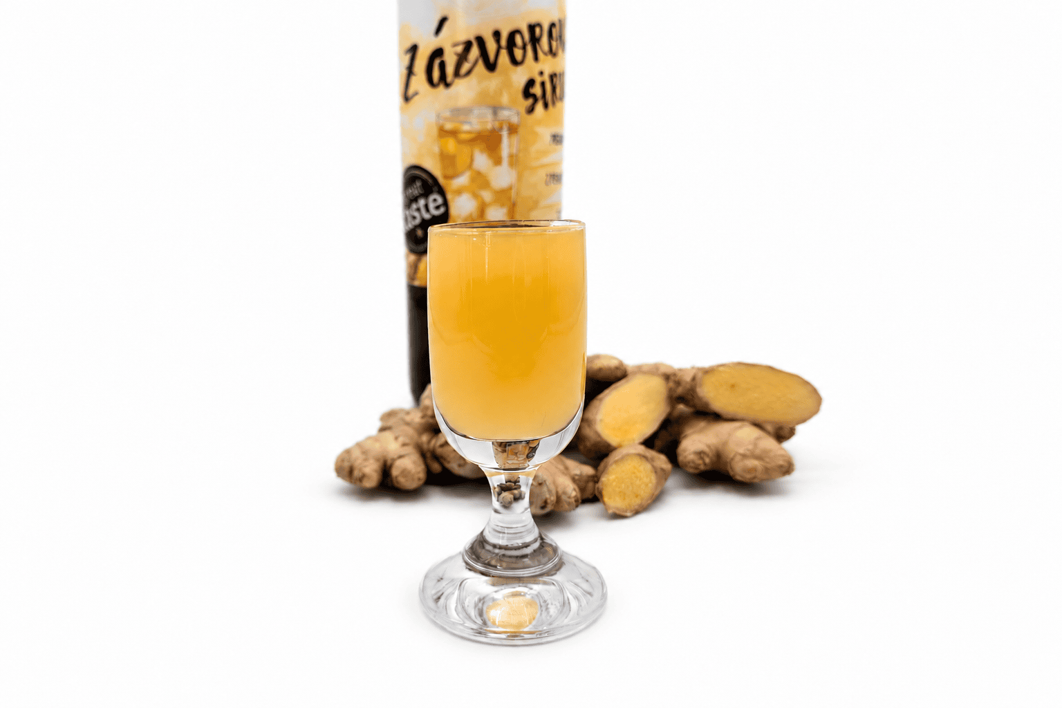 Zázvorový sirup z Bio peruánského zázvoru